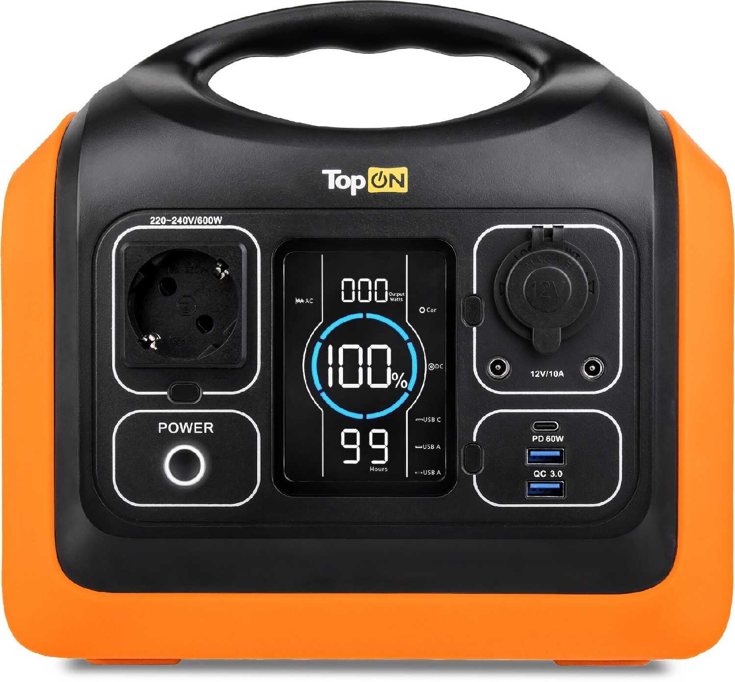 Портативная электростанция TopON TOP-X600 LFP фотография 5