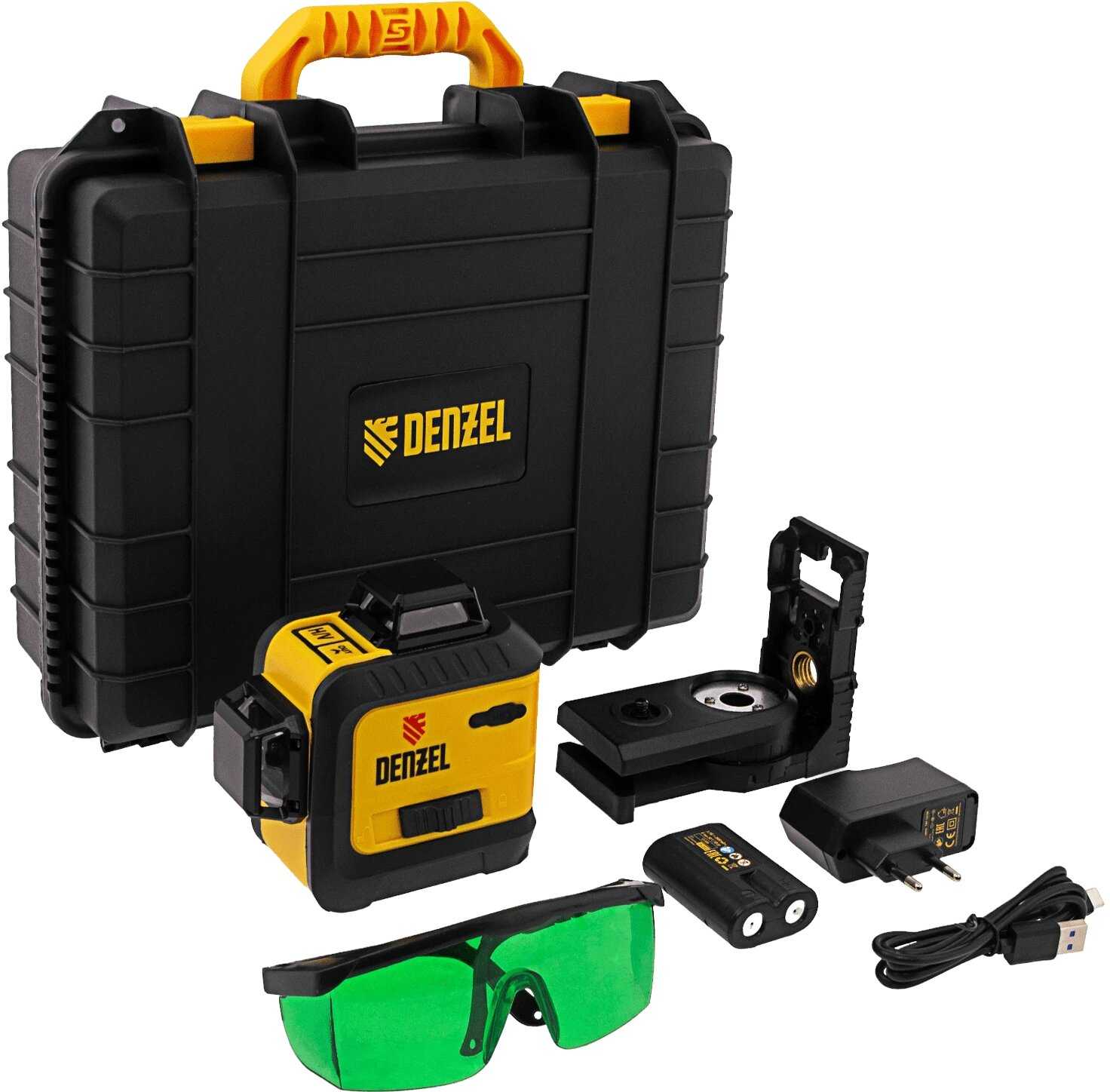 Лазерный нивелир Denzel LXI 360-3 фотография 10