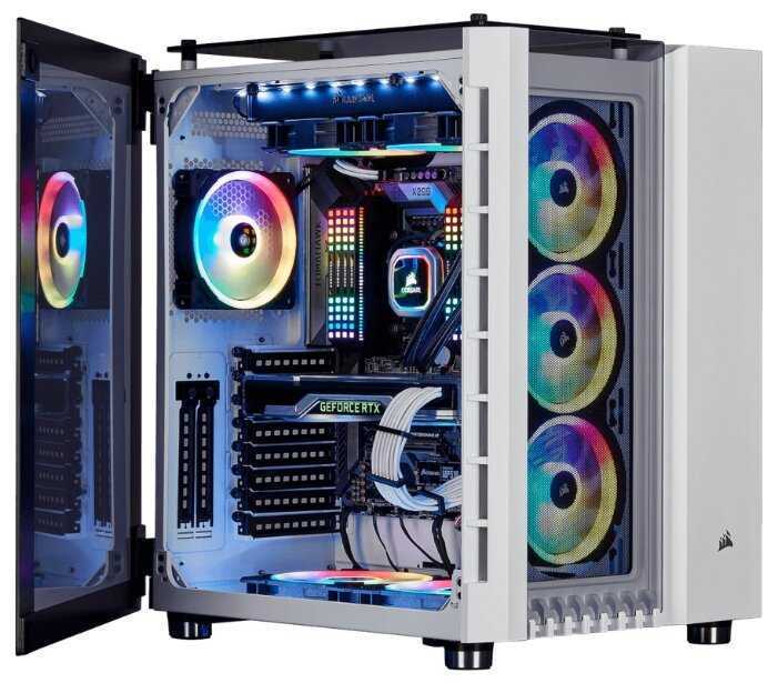 Компьютерный корпус Corsair Crystal Series 680X RGB White фотография 6