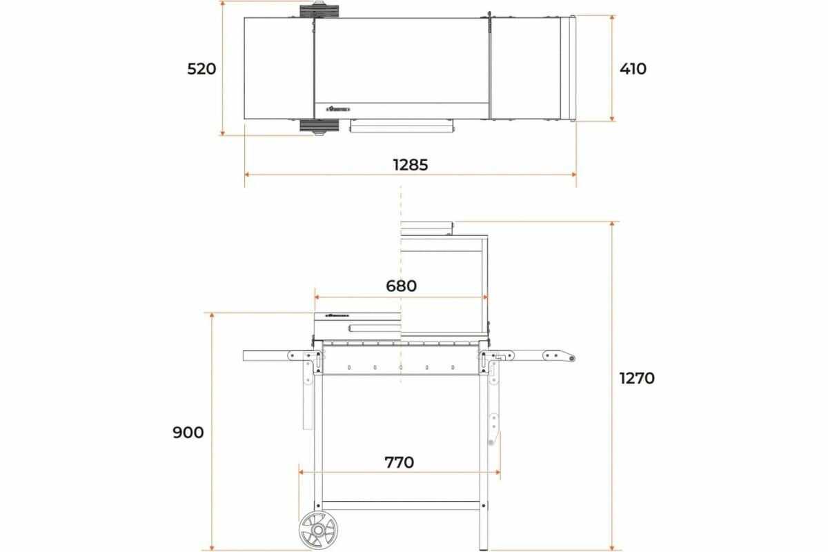 Гриль-барбекю Gratar МАН 203 фотография 15