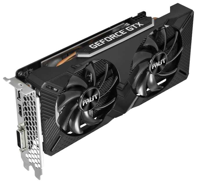 Видеокарта Palit GeForce GTX 1660 Ti Dual 6GB (NE6166T018J9-1160A) фотография 4