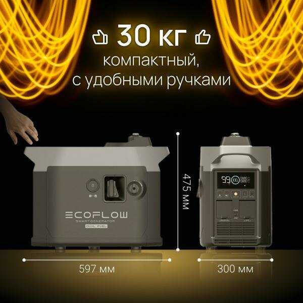 Электрогенератор EcoFlow Smart Generator фотография 18