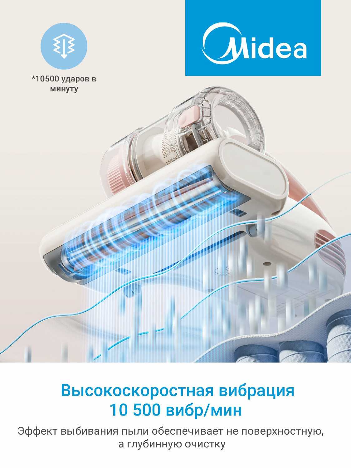 Пылесос Midea VCS BC3 фотография 2