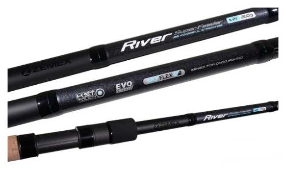 Удилище ZEMEX RIVER Super Feeder фидерное, 4.2м, до 260гр