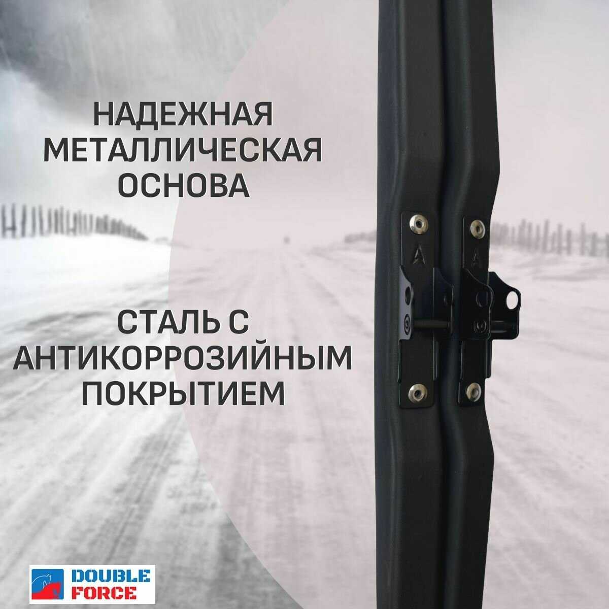Щетки стеклоочистителя зимние Geely Coolray (комплект 600/450 мм. Push Button19mm) фотография 1
