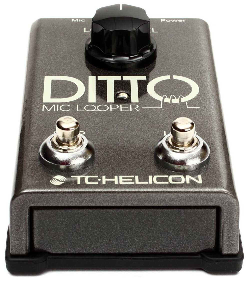 Напольная вокальная педаль эффектов TC HELICON DITTO MIC LOOPER