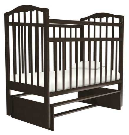 Кроватка Агат Золушка-3, качалка, поперечный маятник фотография 5