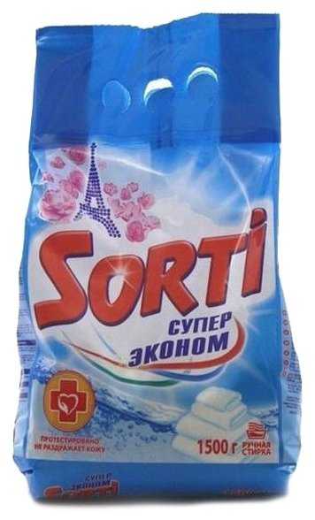Стиральный порошок Sorti Супер Эконом (ручная стирка) фотография 5