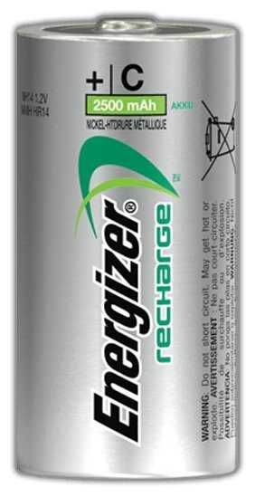 Аккумулятор Ni-Mh 2500 мА·ч 1.2 В Energizer Accu Recharge Power Plus C фотография 1