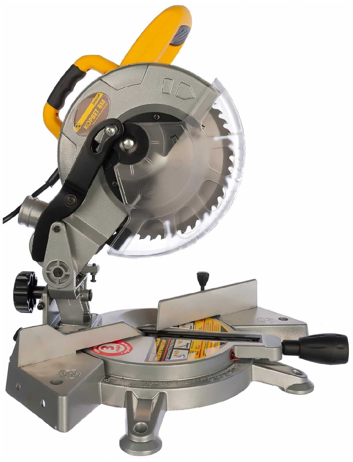 Торцовочная пила Энкор Корвет 8М, 1200 Вт фотография 14