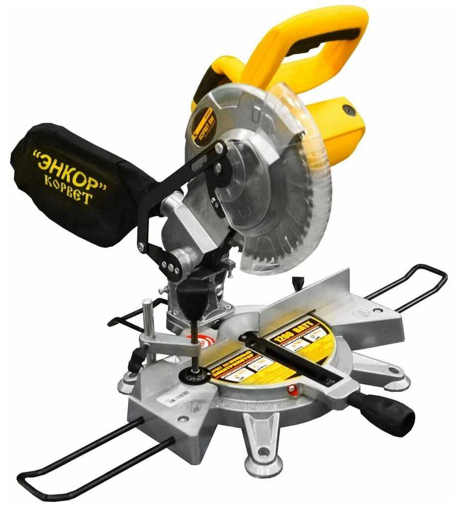 Торцовочная пила Энкор Корвет 8М, 1200 Вт фотография 15