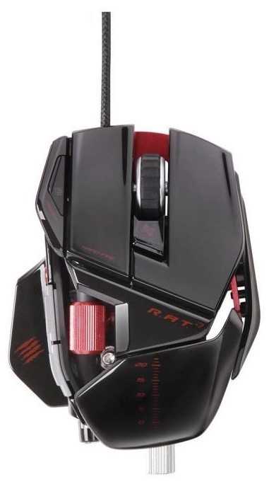 Игровая мышь Mad Catz R.A.T.7 Gloss Gaming Mouse Black USB