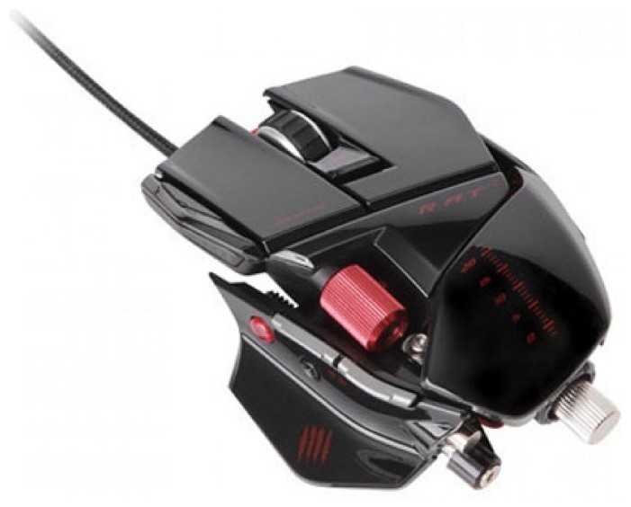 Игровая мышь Mad Catz R.A.T.7 Gloss Gaming Mouse Black USB фотография 2