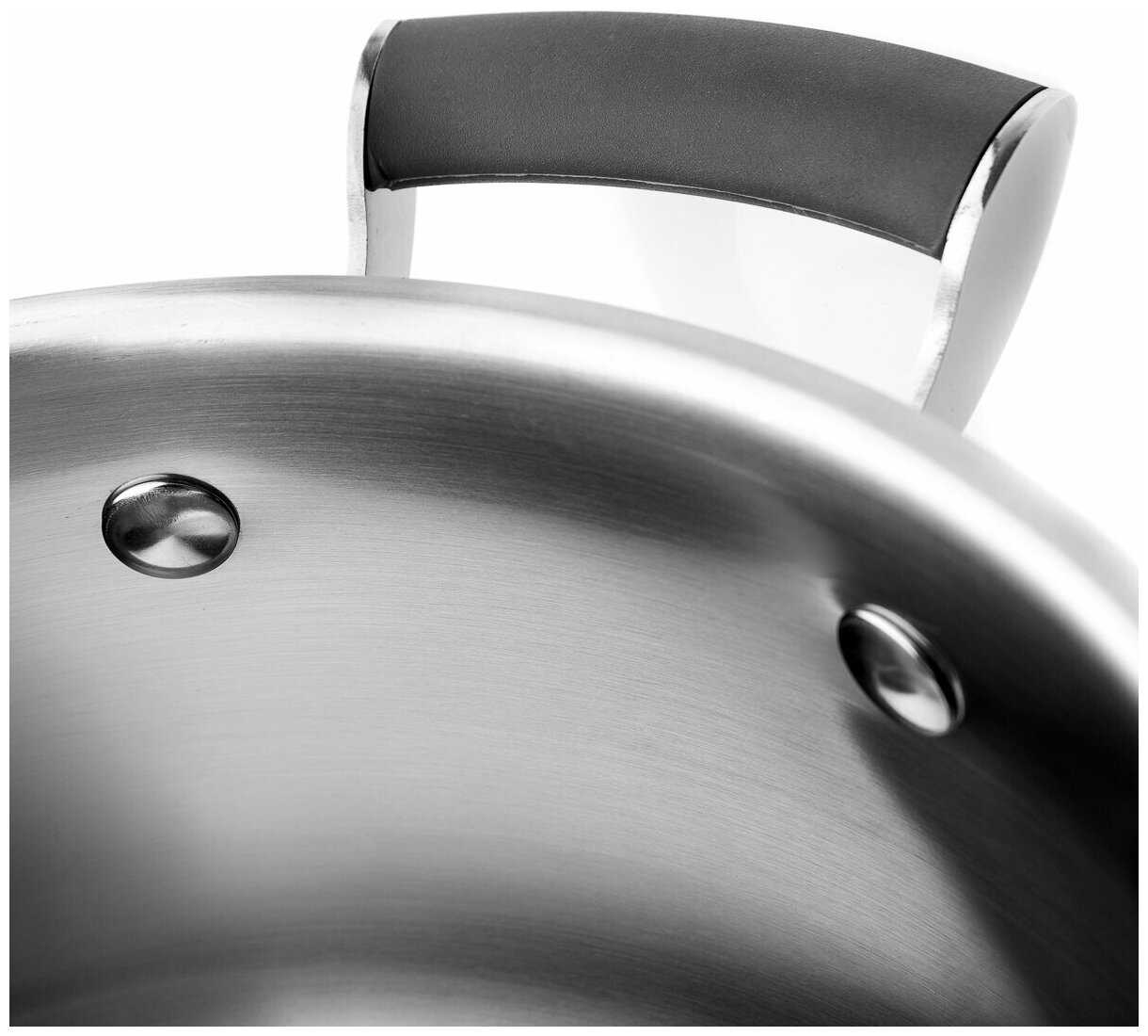 Набор посуды Vensal Nouvel accord [3,6 л (20 см), 6,1 л (24 см), 1,9 л (16 см)] [VS1520] фотография 3