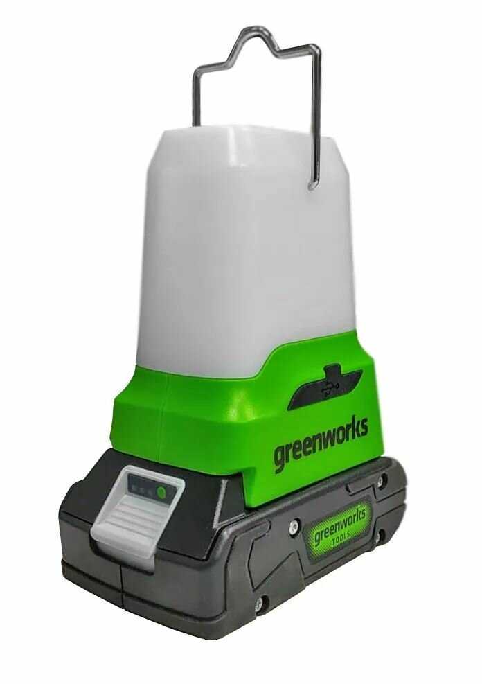 Аккумуляторный светодиодный фонарь Greenworks G24LA500 (3501007) фотография 25