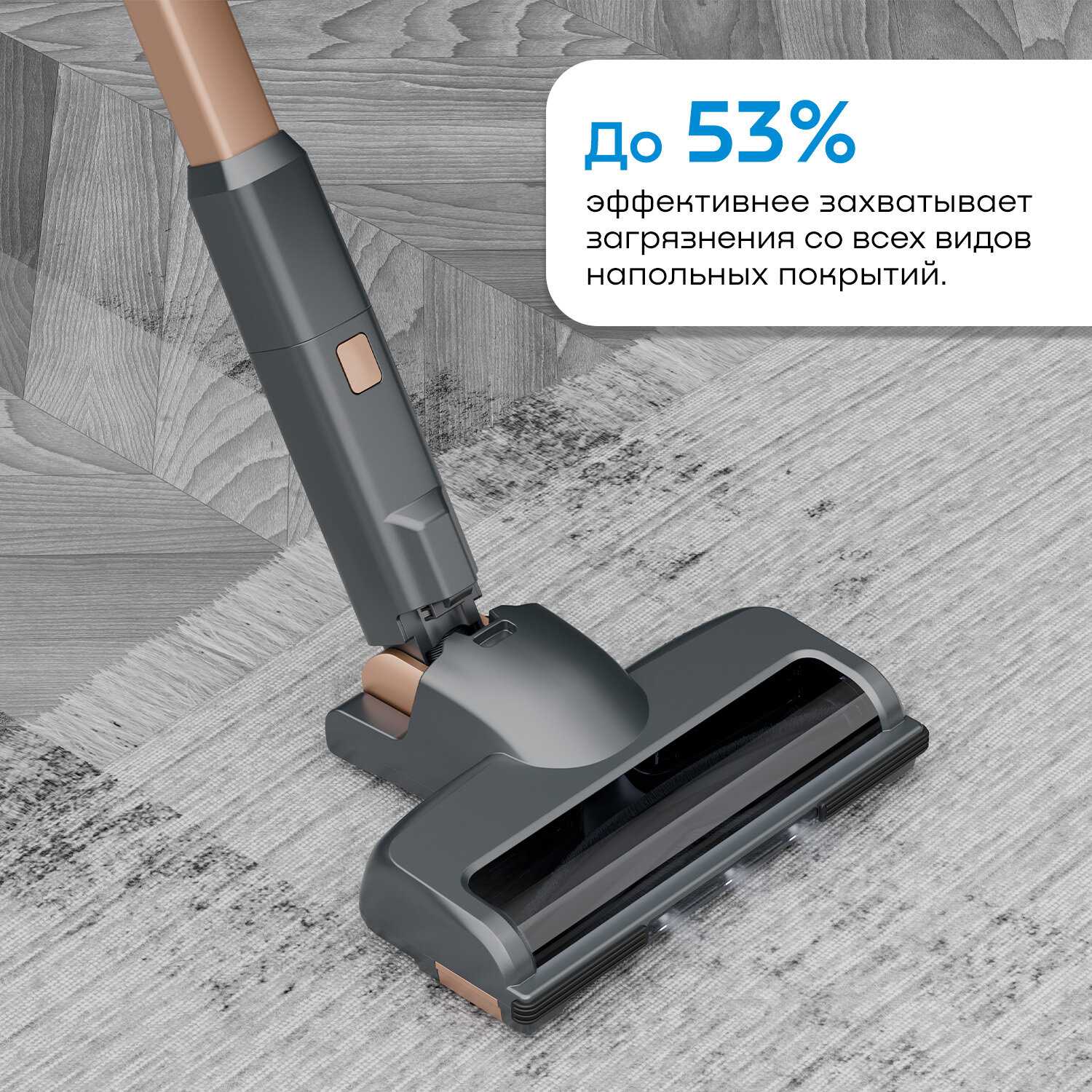 Вертикальный беспроводной пылесос MultiClick Pro Aqua + Energy V.2 (RMVC-545) фотография 7