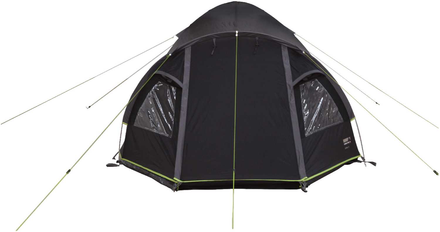 Палатка High Peak Talos 4 тёмно-серый/зелёный, 320х240х130см, 11510 фотография 2