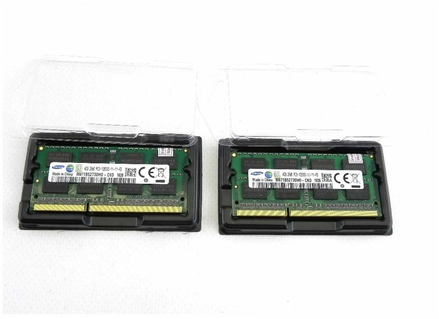 Оперативная память Samsung 8GB (2x4Gb) DDR3 1600 МГц SO-DIMM M471B5273DH0-CK0 - 2 шт. фотография 3