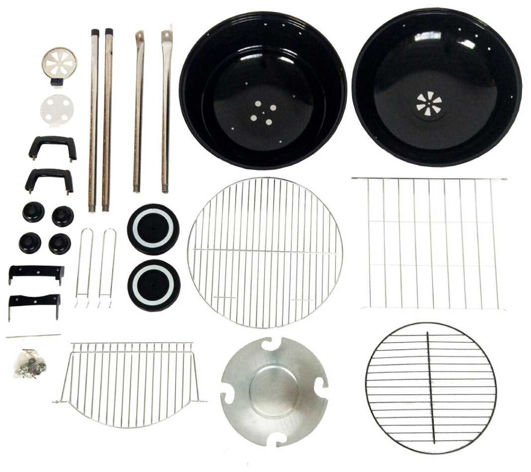 Гриль угольный Green Glade AC18, 46х53х84 см фотография 11