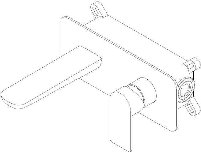 Смеситель для раковины VENTAS S (076006) фотография 12