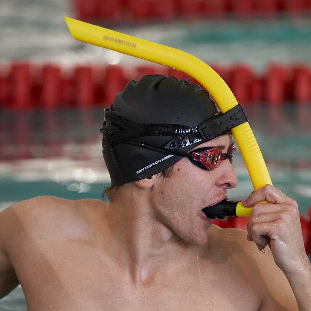 Фронтальная дыхательная трубка для плавания SwimRoom Stable Swim Snorkel фотография 15