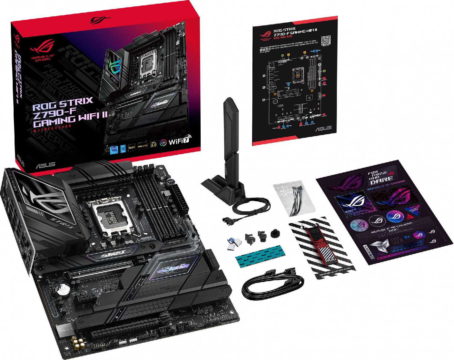 Материнская плата ASUS ROG STRIX Z790-F GAMING WIFI II (Z790-F GAMING WIFI I) фотография 7