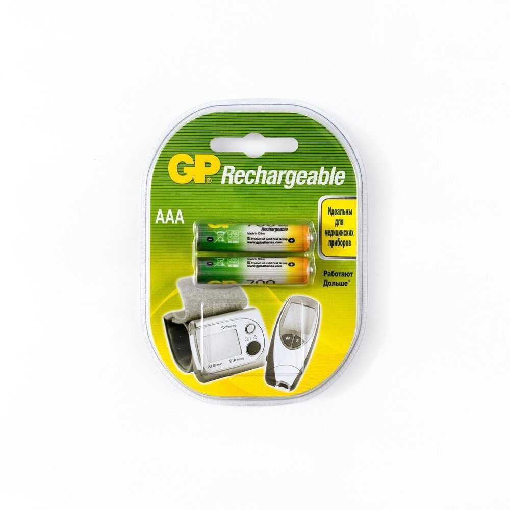 Аккумулятор GP Rechargeable 700 Series AAA фотография 1