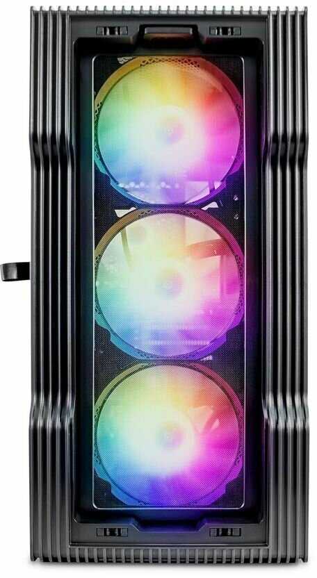 Корпус 1STPLAYER TRILOBITE T3 mATX, TG / 4x 120mm LED fans (T3-BK-4F1) фотография 2
