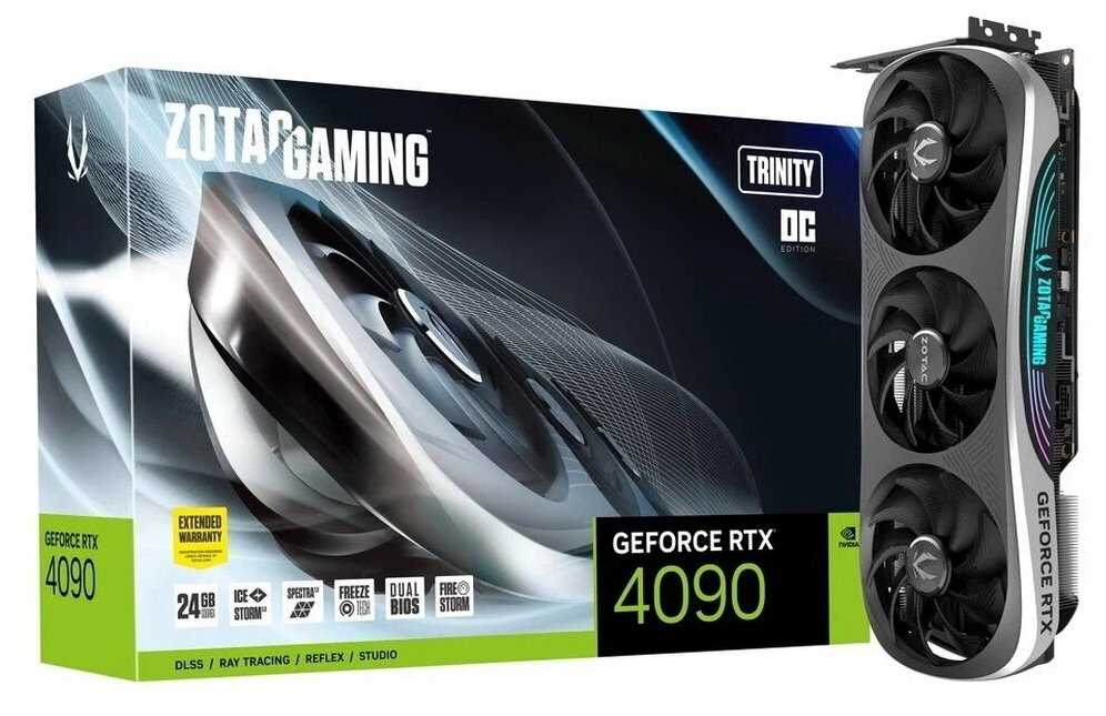 Видеокарта ZOTAC GAMING GeForce RTX 4090 Trinity OC (ZT-D40900J-10P) фотография 8