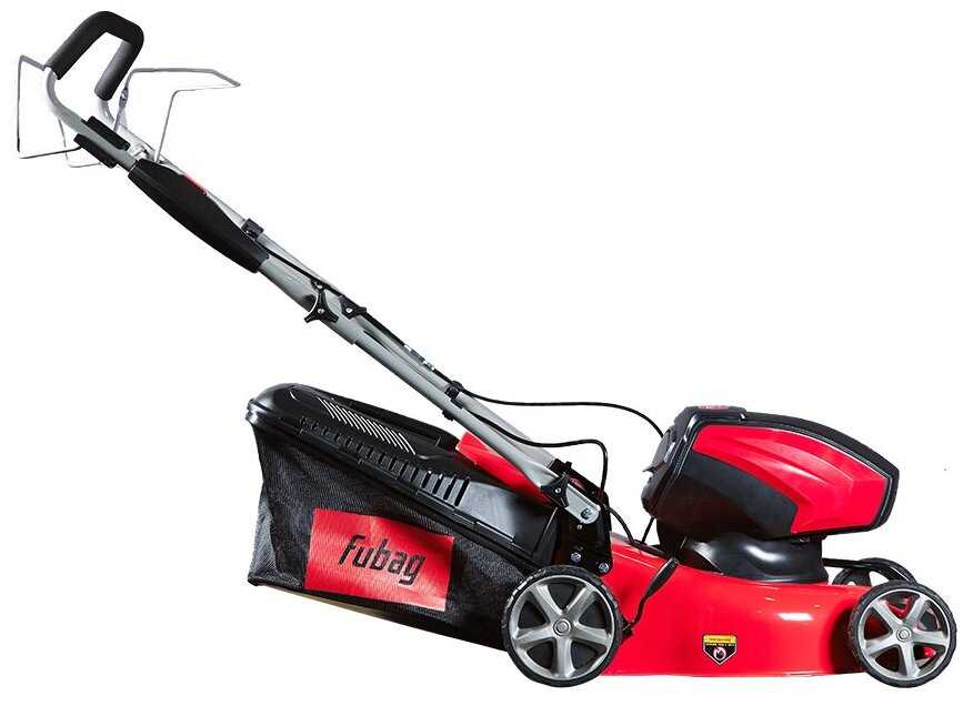 Газонокосилка аккумуляторная FUBAG FLA 4240 SM, самоходная, с аккумулятором и зарядным устройством фотография 3