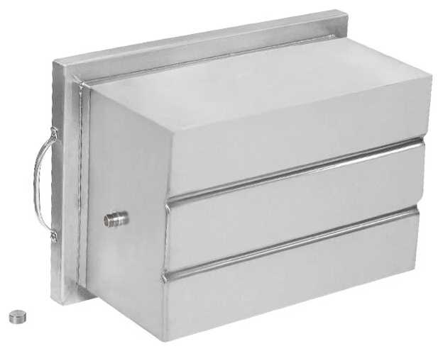 Коптильня KINGSMOKE Lux 450 со штуцером для холодного и горячего копчения. фотография 2