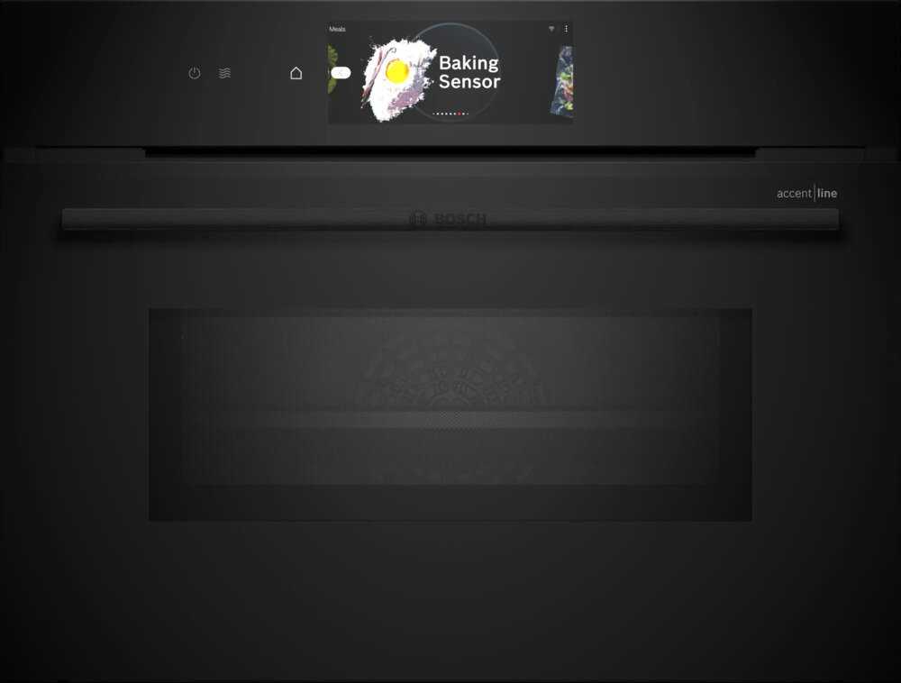 Компактный духовой шкаф с СВЧ Bosch CMG978NB1 фотография 7