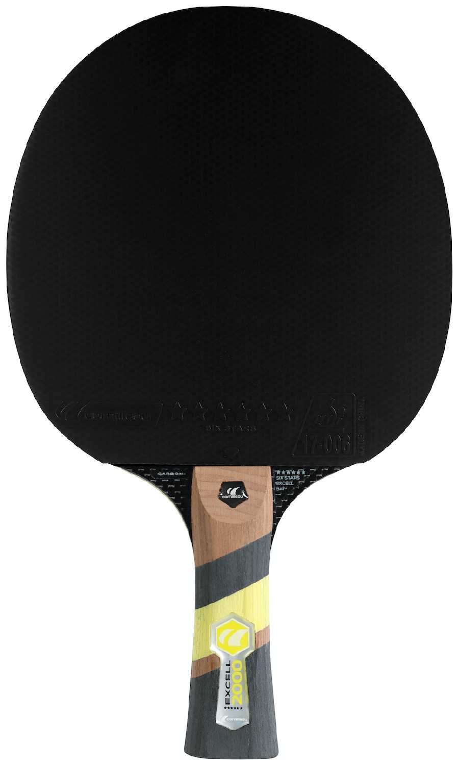 Ракетка для настольного тенниса Cornilleau Excell 2000 Carbon 412500, CV фотография 1