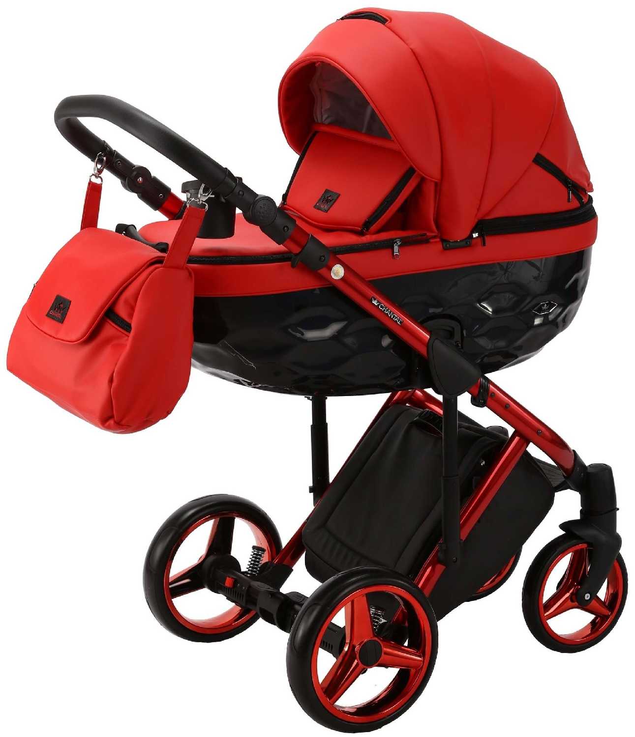 Универсальная коляска Adamex Chantal Special Edition Deluxe (2 в 1) фотография 7