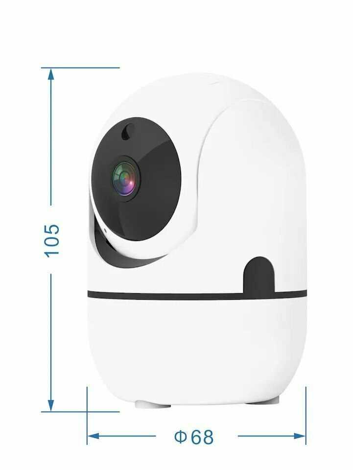 Камера Беспроводная ip камера видеонаблюдения wifi (327) фотография 4