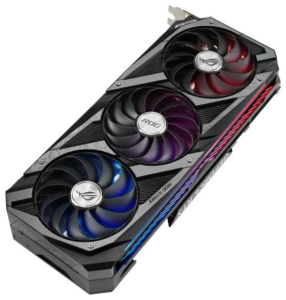 Видеокарта ASUS ROG Strix GeForce RTX 3070 Ti 8GB (ROG-STRIX-RTX3070TI-O8G-GAMING) фотография 1