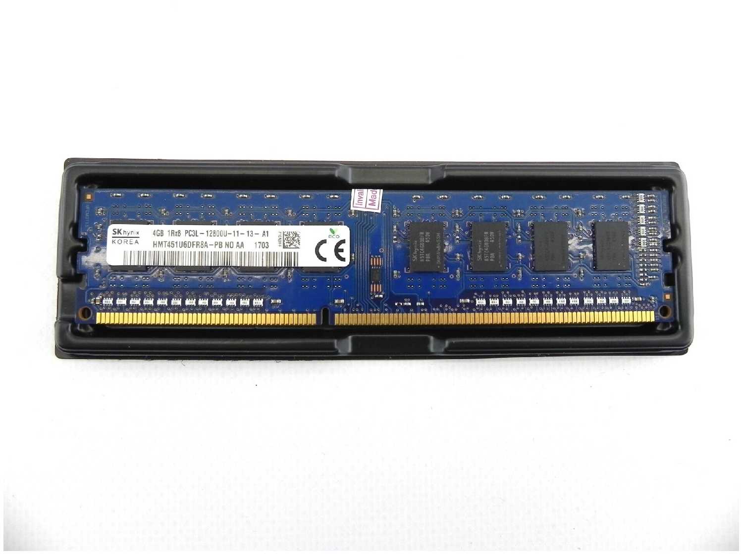 Оперативная память 4 ГБ 1 шт. Hynix DDR3L 1600 DIMM 4Gb HMT451U6DFR8A-PB фотография 4