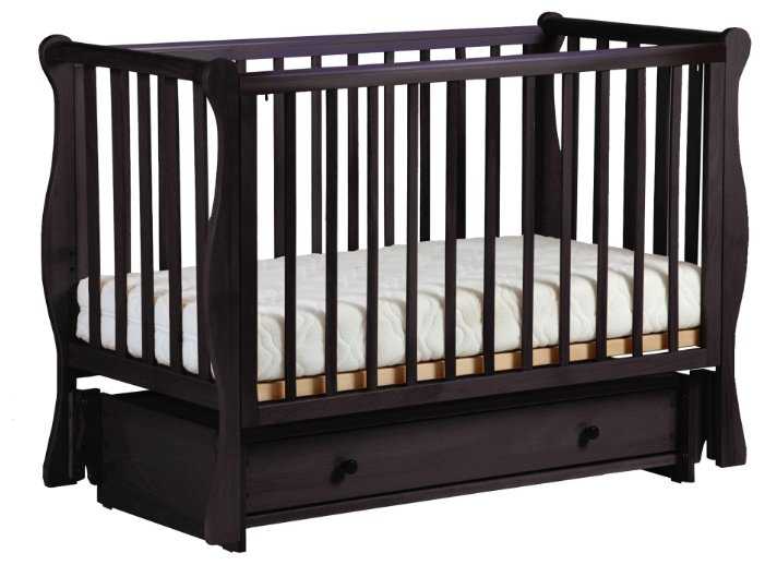 Кроватка ЛЕЛЬ (Кубаньлесстрой) Кубаночка-4 БИ 40.3, классическая, продольный маятник фотография 2