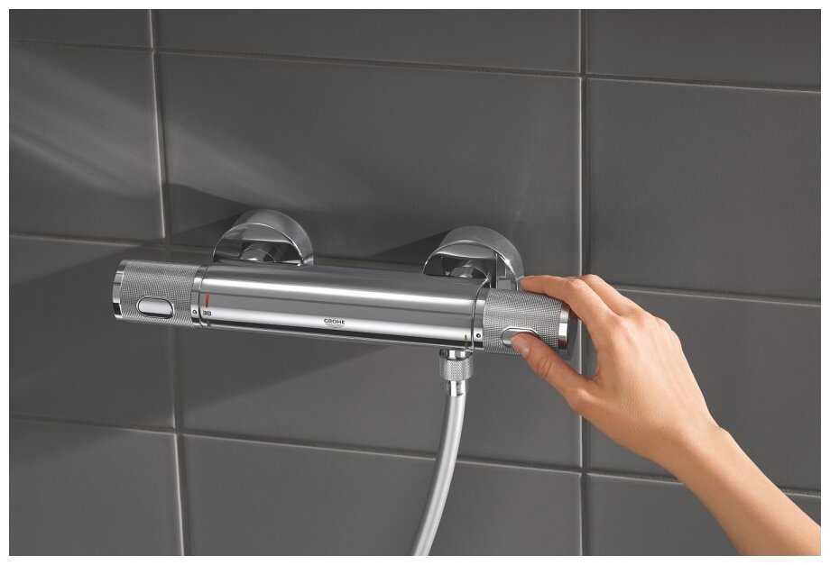 Термостат для ванны Grohe Grohtherm 1000 Performance 34776000, рычажный фотография 6