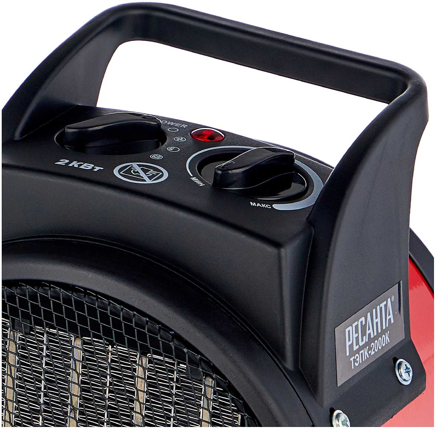 Электрическая тепловая пушка РЕСАНТА ТЭПК-2000К фотография 4