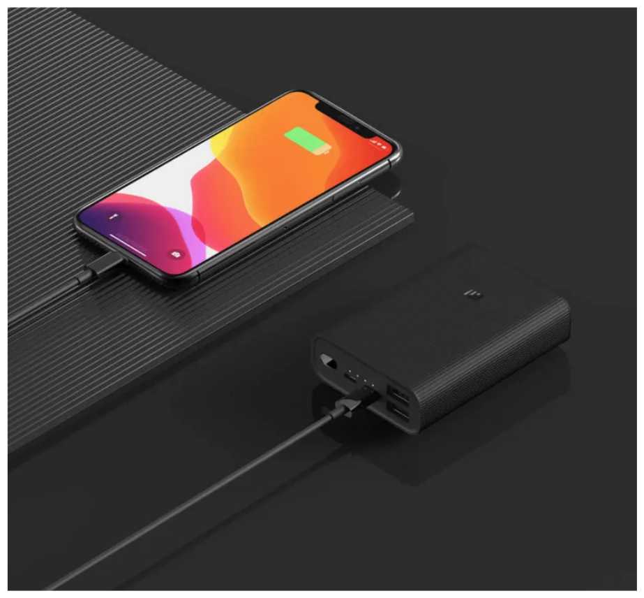 Внешний аккумулятор Xiaomi / Портативный аккумулятор / Xiaomi power bank фотография 4