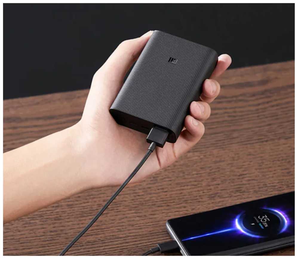 Внешний аккумулятор Xiaomi / Портативный аккумулятор / Xiaomi power bank фотография 5