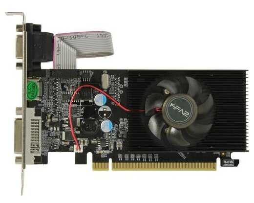 Видеокарта KFA2 GeForce 210 1Gb (21GGF4HI00NK) фотография 7