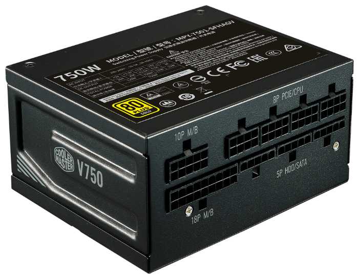 Блок питания Cooler Master Cooler Master V750 Full-Modular 750W (MPY-7501-SFHAGV)