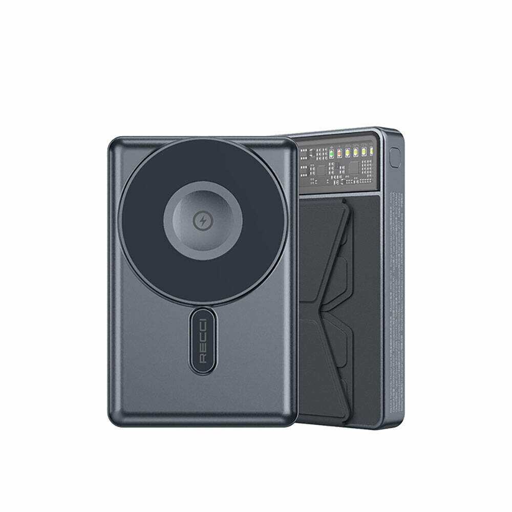 Внешний магнитный аккумулятор Recci Pathfinder Series 3-in-1 (10000 mAh) фотография 7