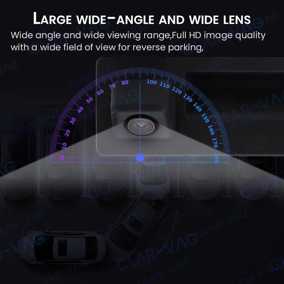 Автомобильная камера VW Камера заднего вида (Buckle camera) фотография 3