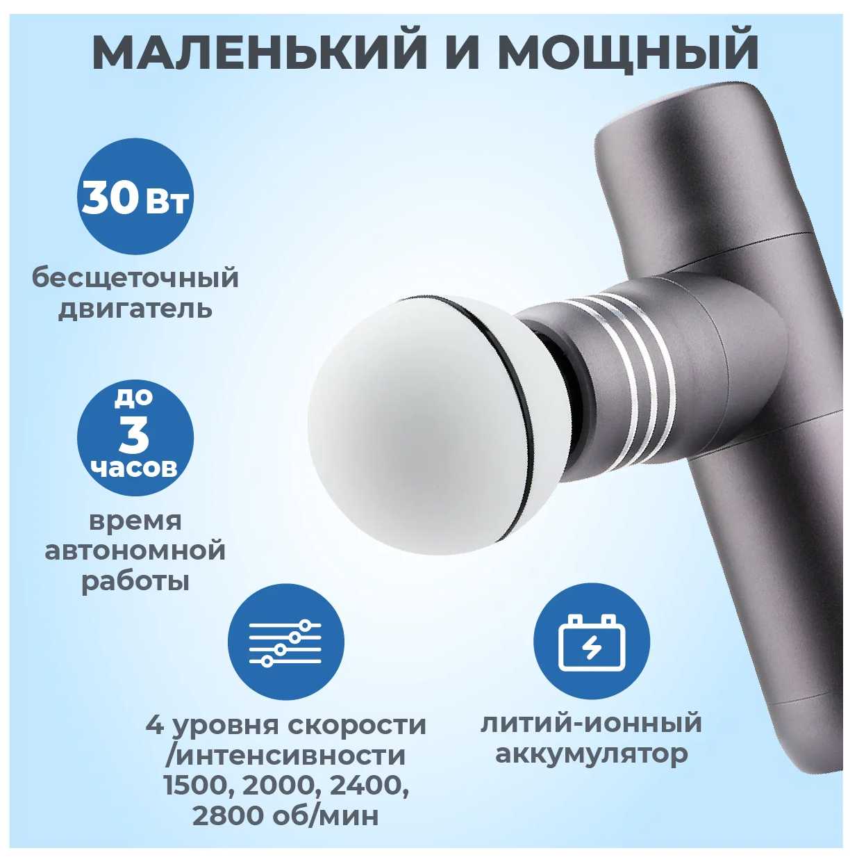 Массажер Right Route Вибромассажер для тела фотография 5