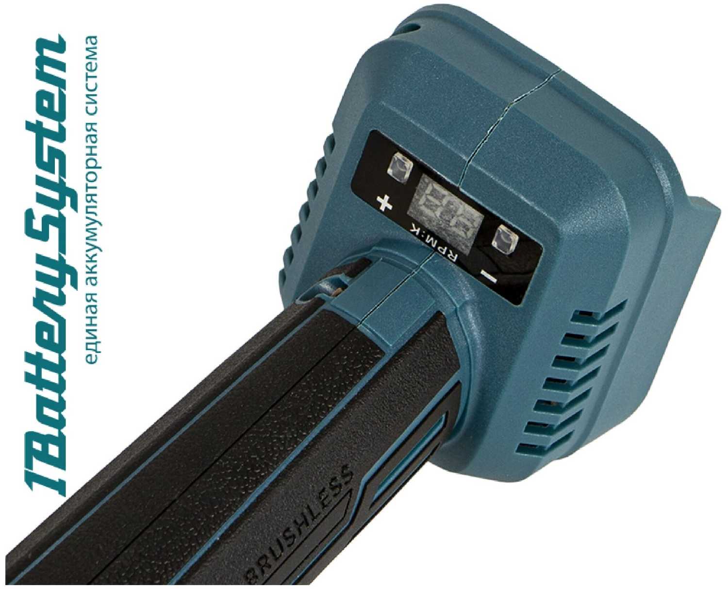 УШМ Sturm! CAG1812BLE (1BatterySystem) фотография 6
