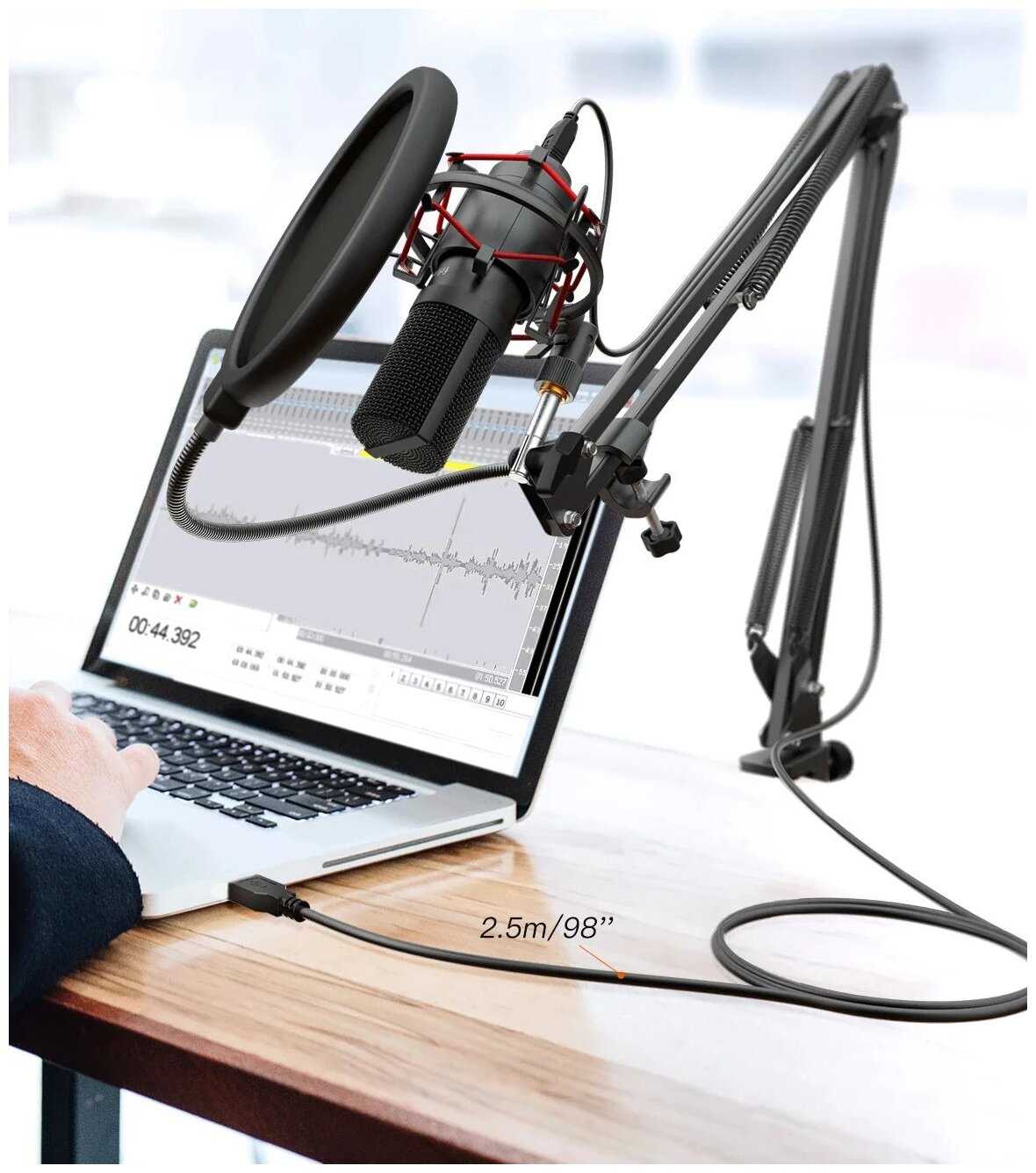 Микрофон Fifine T732 фотография 5