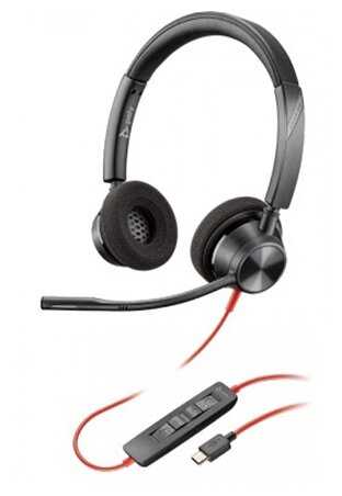 Компьютерная гарнитура Plantronics Poly Blackwire 3320 Microsoft USB-C